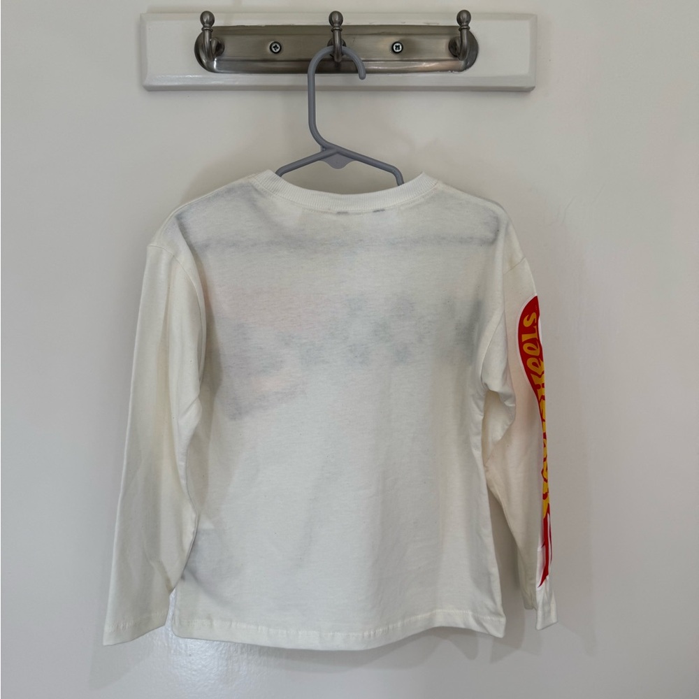 Zara Kids Hot Wheels Long Sleeve Tee 3-4 Years NWT - Picture 2 of 3